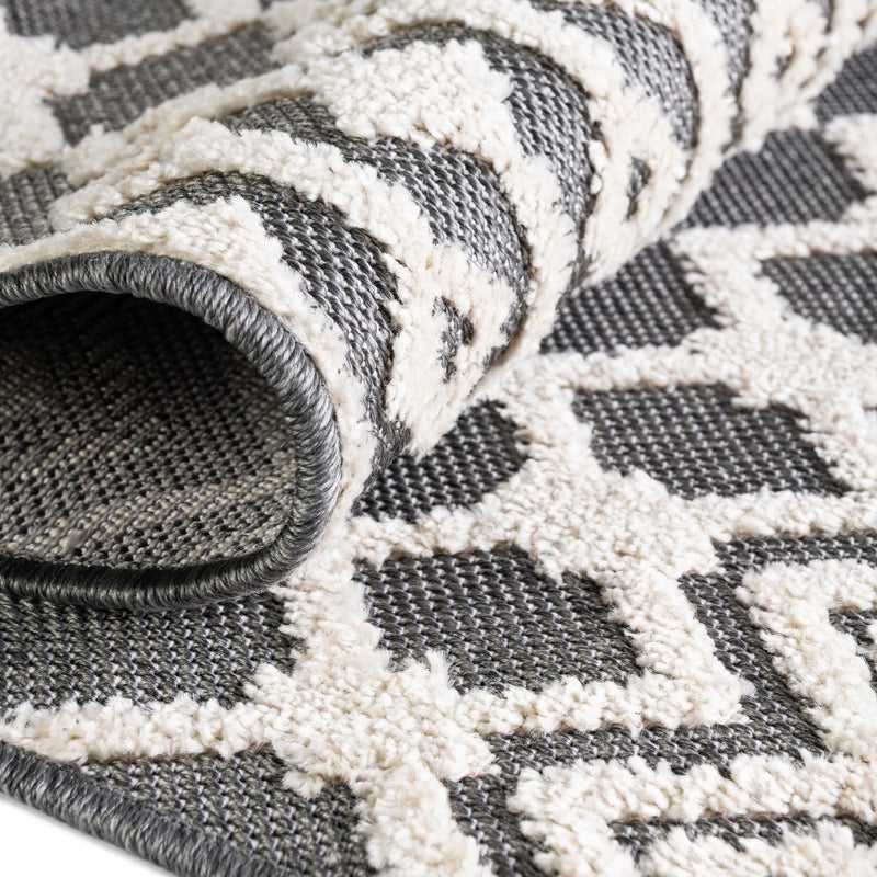 Sierra Sands Collection Area Rug -  Mesa Runner Charcoal  lifestyle 72