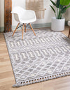 Sierra Sands Collection Area Rug -  Mesa Rectangle Gray  lifestyle 3