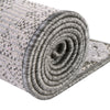 Sierra Sands Collection Area Rug -  Mesa Round Gray  lifestyle 112