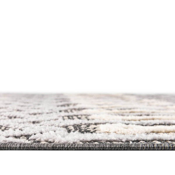 Sierra Sands Collection Area Rug -  Mesa Oval Gray  lifestyle 74