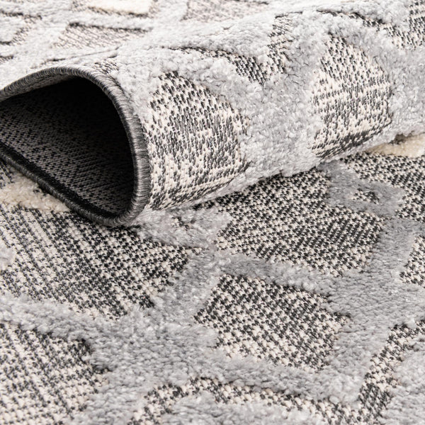 Sierra Sands Collection Area Rug -  Mesa Oval Gray  lifestyle 80