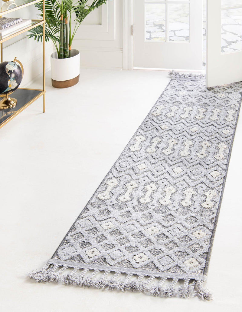 Sierra Sands Collection Area Rug -  Mesa Runner Gray  lifestyle 56