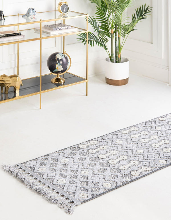Sierra Sands Collection Area Rug -  Mesa Runner Gray  lifestyle 68
