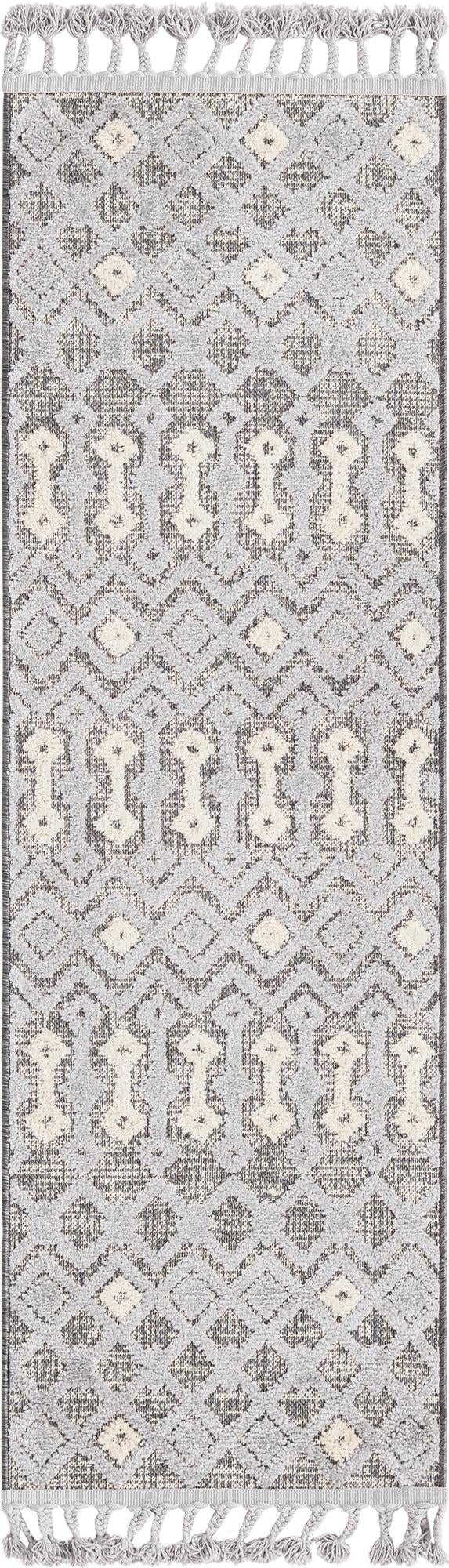 Sierra Sands Collection Area Rug -  Mesa Runner Gray  lifestyle 38