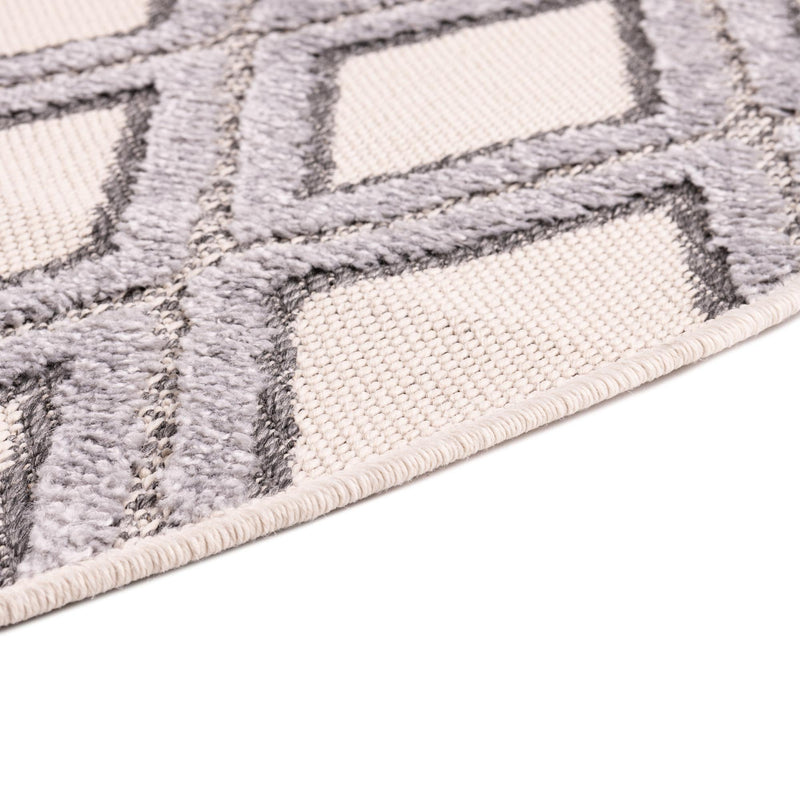 Sierra Sands Collection Area Rug -  Sonora Round Sandy Beige  lifestyle 61