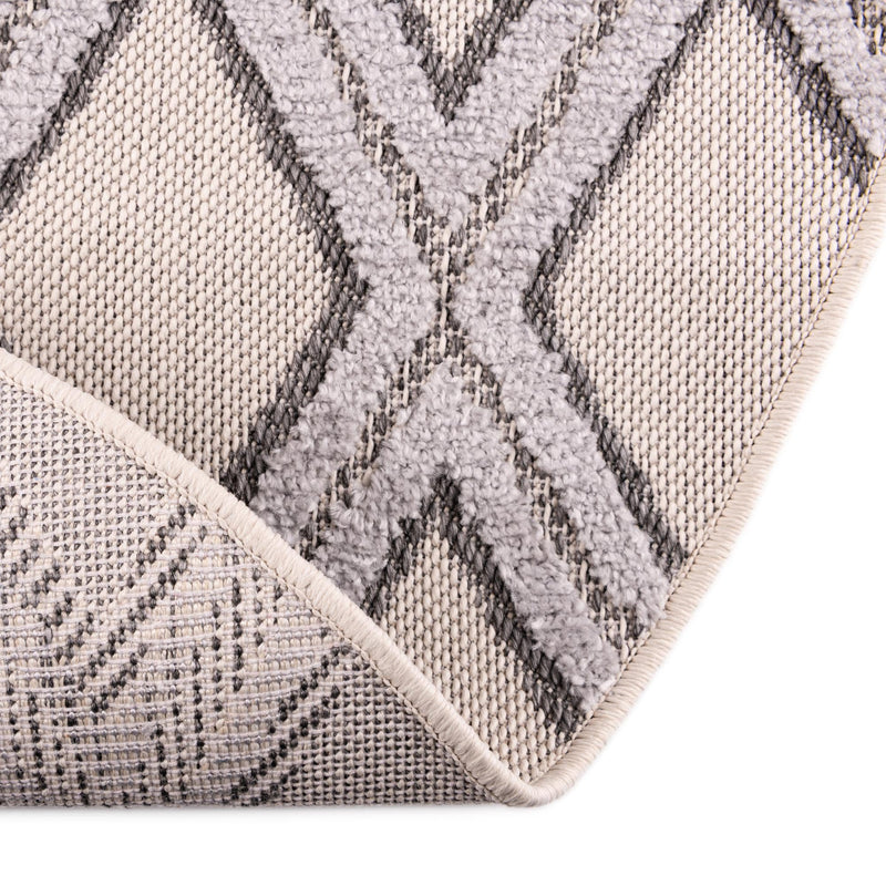 Sierra Sands Collection Area Rug -  Sonora Round Sandy Beige  lifestyle 75