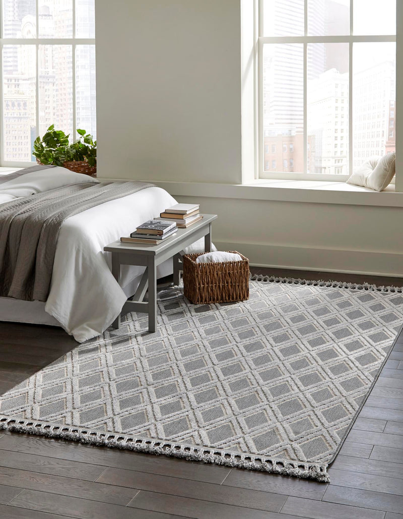 Sierra Sands Collection Area Rug -  Sonora Rectangle Charcoal  lifestyle 3