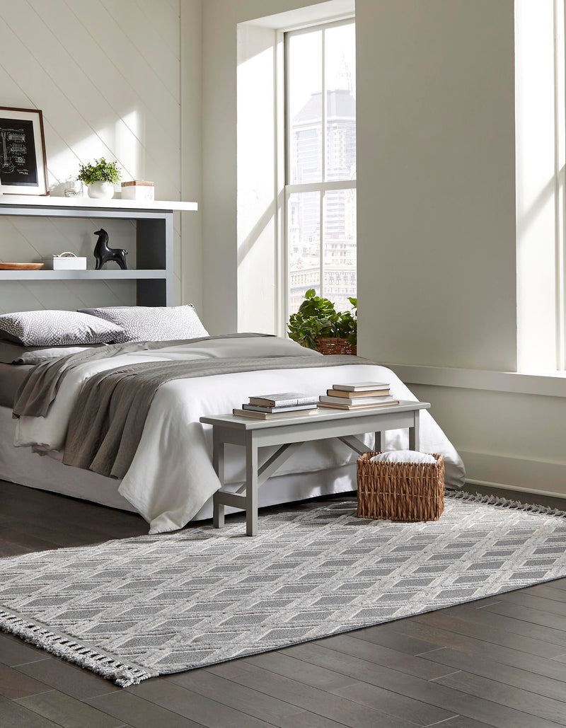 Sierra Sands Collection Area Rug -  Sonora Rectangle Charcoal  lifestyle 5