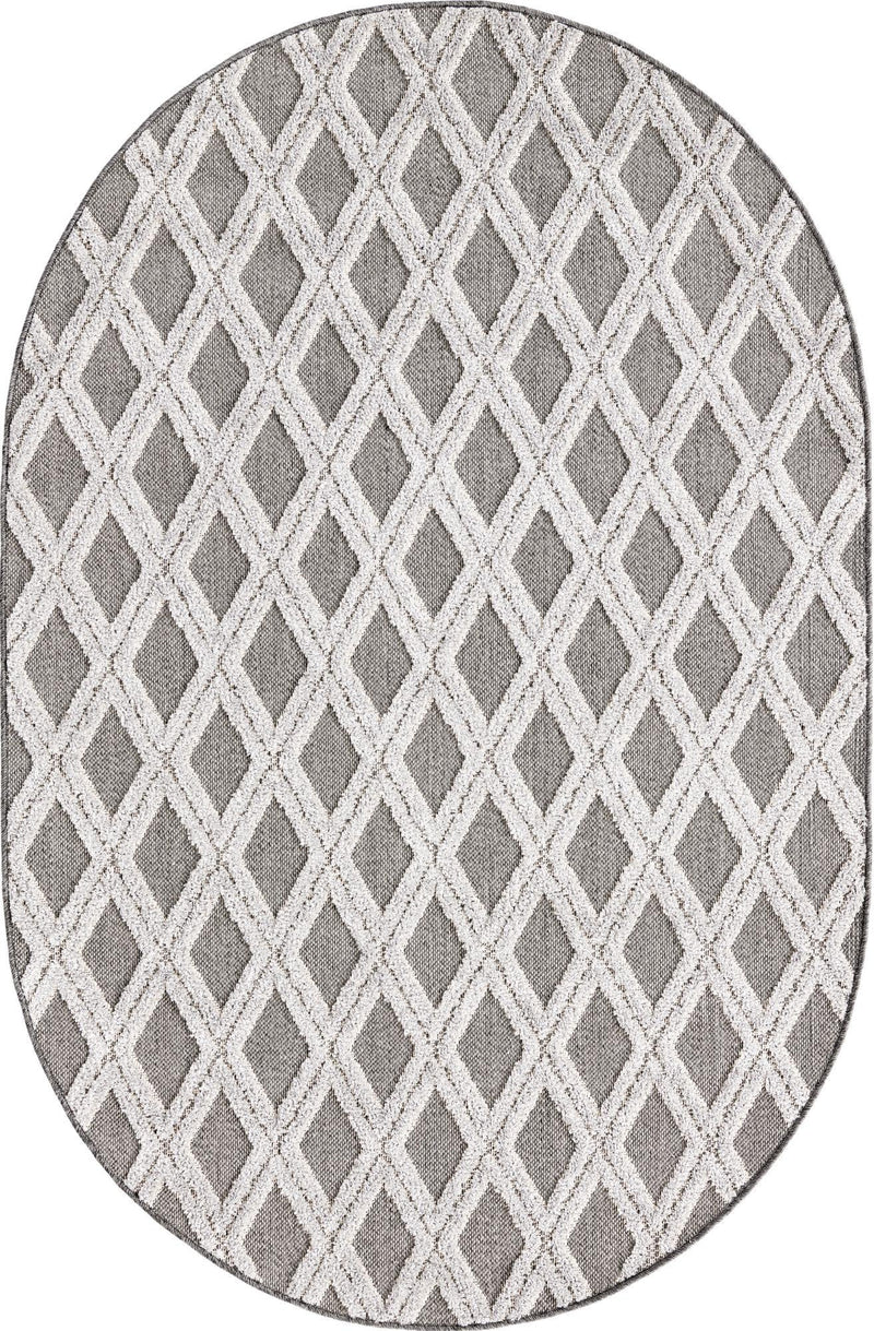 Sierra Sands Collection Area Rug -  Sonora Oval Charcoal  lifestyle 31