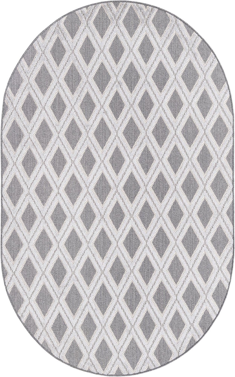 Sierra Sands Collection Area Rug -  Sonora Oval Charcoal  lifestyle 25
