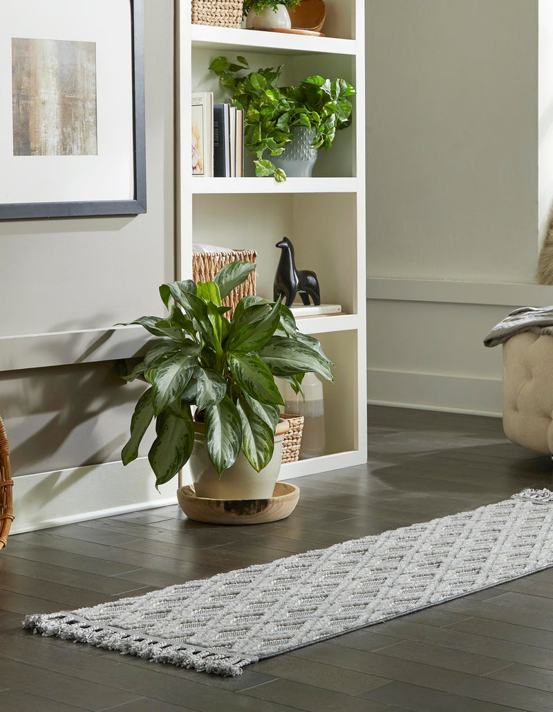 Sierra Sands Collection Area Rug -  Sonora Runner Charcoal  lifestyle 46