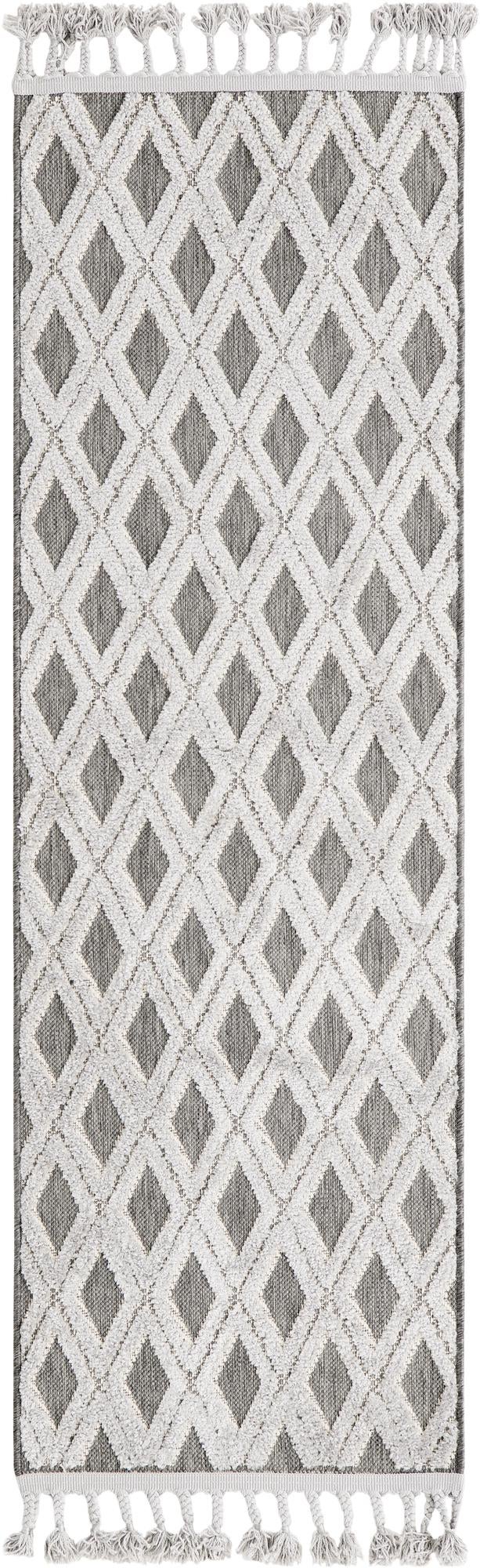 Sierra Sands Collection Area Rug -  Sonora Runner Charcoal Gray  lifestyle 21