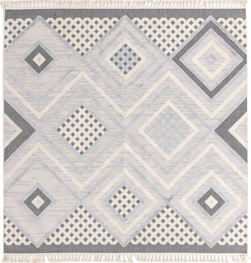 Sierra Sands Collection Area Rug -  Kalahari Square Sandy Beige  lifestyle 16