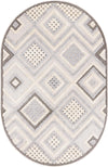 Sierra Sands Collection Area Rug -  Kalahari Oval Sandy Beige  lifestyle 19