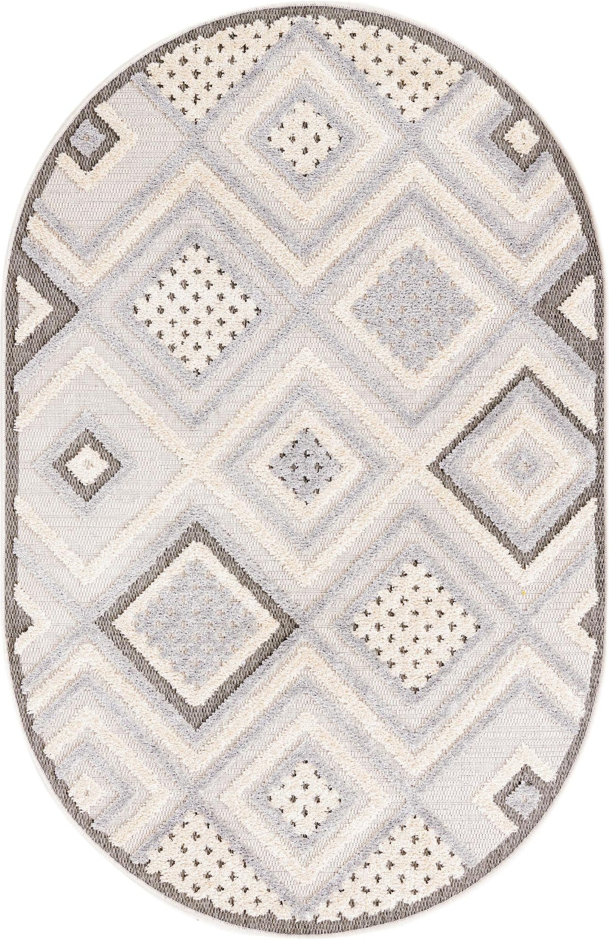 Sierra Sands Collection Area Rug -  Kalahari Oval Sandy Beige  lifestyle 19
