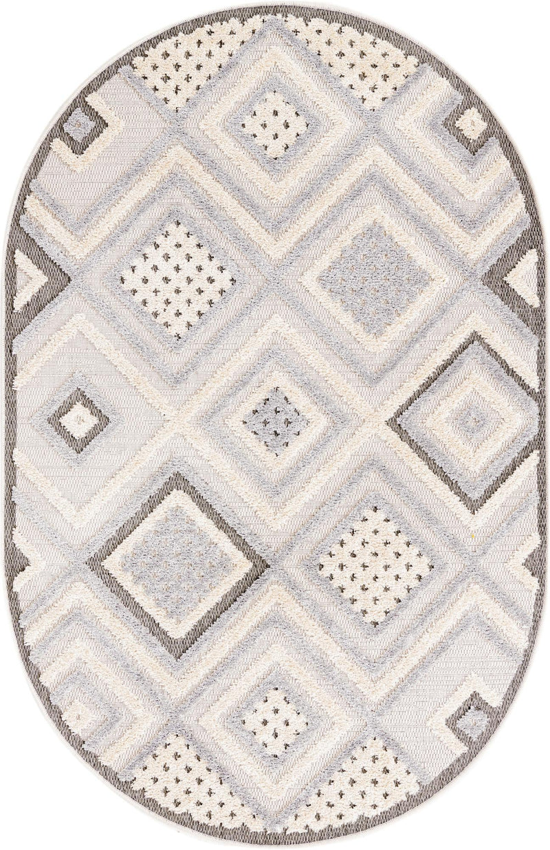 Sierra Sands Collection Area Rug -  Kalahari Oval Sandy Beige  lifestyle 19