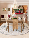 Sierra Sands Collection Area Rug -  Kalahari Oval Sandy Beige  lifestyle 28
