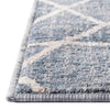 Geo Garden Lattice Collection Area Rug - Savannah Rectangle Harbor Blue  lifestyle 54