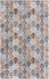 Geo Garden Lattice Collection Area Rug -  Casablanca Rectangle Multi  lifestyle 2