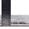 Geo Garden Lattice Collection Area Rug -  Casablanca Rectangle Harbor Blue  lifestyle 46