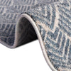 Geo Garden Lattice Collection Area Rug -  Casablanca Rectangle Harbor Blue  lifestyle 61