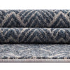 Geo Garden Lattice Collection Area Rug -  Casablanca Rectangle Harbor Blue  lifestyle 73