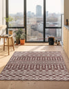 Geo Garden Lattice Collection Area Rug -  Andalusia Rectangle Dusty Rose  lifestyle 18