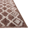 Geo Garden Lattice Collection Area Rug -  Andalusia Rectangle Dusty Rose  lifestyle 28