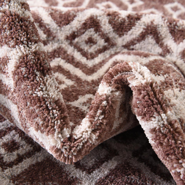 Geo Garden Lattice Collection Area Rug -  Andalusia Rectangle Dusty Rose  lifestyle 30