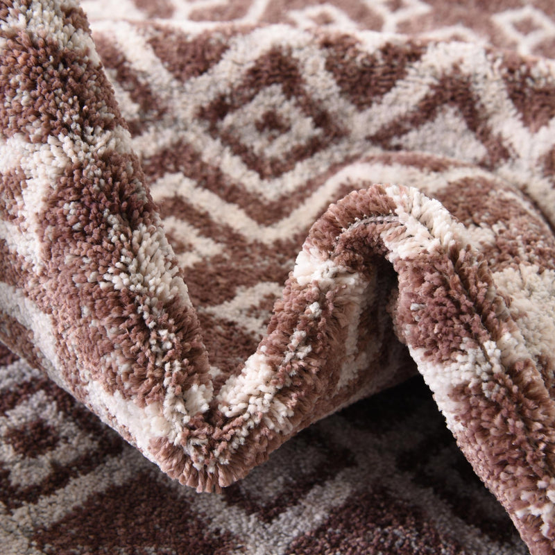 Geo Garden Lattice Collection Area Rug -  Andalusia Rectangle Dusty Rose  lifestyle 30
