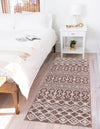 Geo Garden Lattice Collection Area Rug -  Andalusia Runner Dusty Rose  lifestyle 58