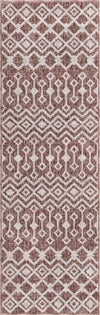Geo Garden Lattice Collection Area Rug -  Andalusia Runner Dusty Rose  lifestyle 44