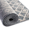 Geo Garden Lattice Collection Area Rug -  Andalusia Rectangle Harbor Blue  lifestyle 88