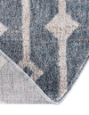 Geo Garden Lattice Collection Area Rug -  Andalusia Round Harbor Blue  lifestyle 172