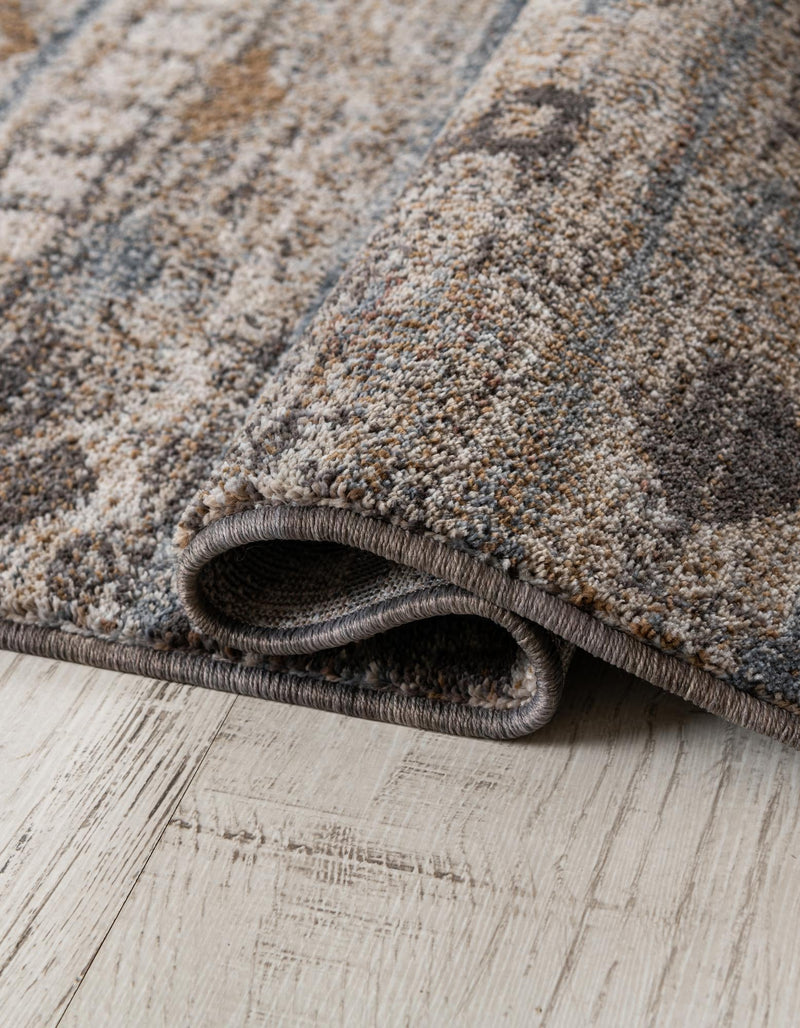 Desert Modern Eco Rug Series Collection Area Rug -  Mojave Rectangle Charcoal Gray  lifestyle 6