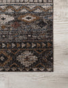 Desert Modern Eco Rug Series Collection Area Rug -  Mojave Rectangle Charcoal Gray  lifestyle 8