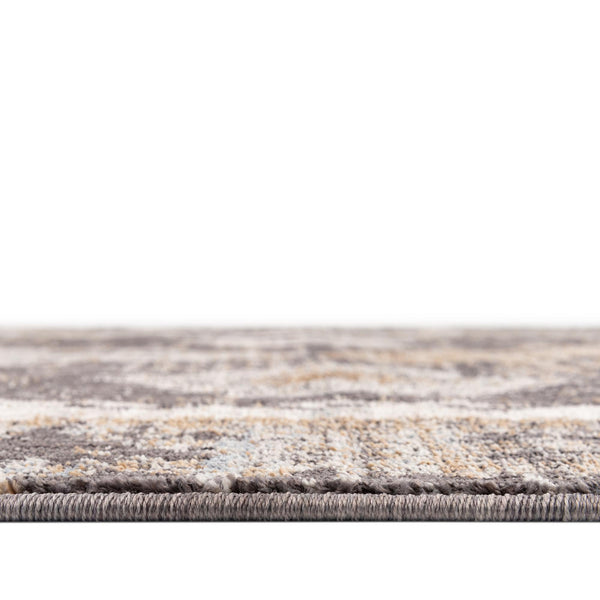 Desert Modern Eco Rug Series Collection Area Rug -  Mojave Rectangle Charcoal Gray  lifestyle 9