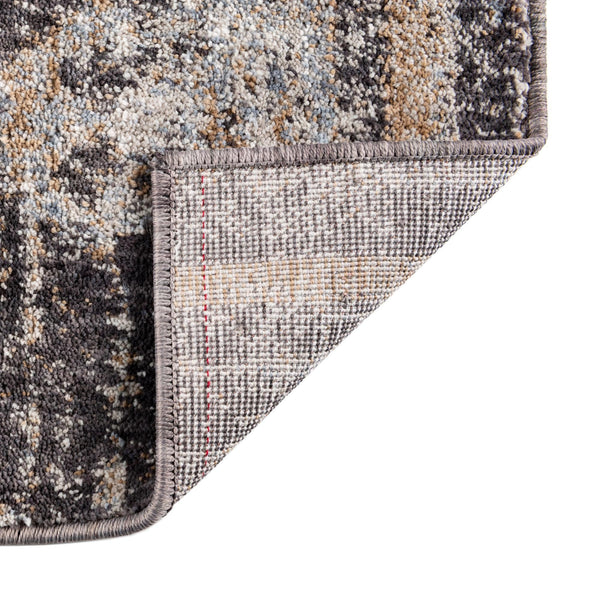 Desert Modern Eco Rug Series Collection Area Rug -  Mojave Rectangle Charcoal Gray  lifestyle 13