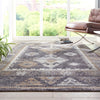 Desert Modern Eco Rug Series Collection Area Rug -  Mojave Rectangle Charcoal Gray  lifestyle 26