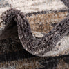 Desert Modern Eco Rug Series Collection Area Rug -  Mojave Round Charcoal Gray  lifestyle 50