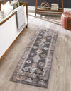 Desert Modern Eco Rug Series Collection Area Rug -  Mojave Runner Charcoal Gray  lifestyle 40