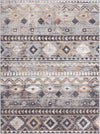 Desert Modern Eco Rug Series Collection Area Rug -  Sonora Rectangle Khaki Gray Main