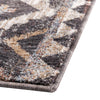 Desert Modern Eco Rug Series Collection Area Rug -  Sonora Rectangle Khaki Gray  lifestyle 9
