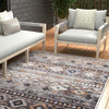 Desert Modern Eco Rug Series Collection Area Rug -  Sonora Rectangle Khaki Gray  lifestyle 18