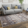 Desert Modern Eco Rug Series Collection Area Rug -  Sonora Rectangle Khaki Gray  lifestyle 25