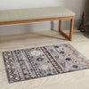 Desert Modern Eco Rug Series Collection Area Rug -  Sonora Rectangle Khaki Gray  lifestyle 19