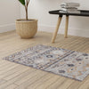 Desert Modern Eco Rug Series Collection Area Rug -  Sonora Rectangle Khaki Gray  lifestyle 26