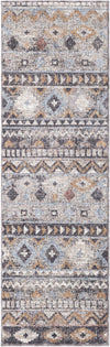 Desert Modern Eco Rug Series Collection Area Rug -  Sonora Runner Khaki Gray  lifestyle 28