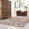 Desert Modern Eco Rug Series Collection Area Rug -  Navajo Rectangle Khaki Gray  lifestyle 24