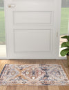 Desert Modern Eco Rug Series Collection Area Rug -  Navajo Rectangle Khaki Gray  lifestyle 18